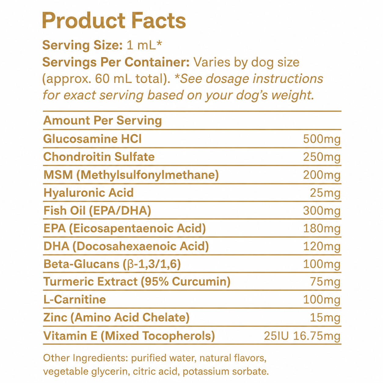 Liquid Multivitamin + Joint Support
